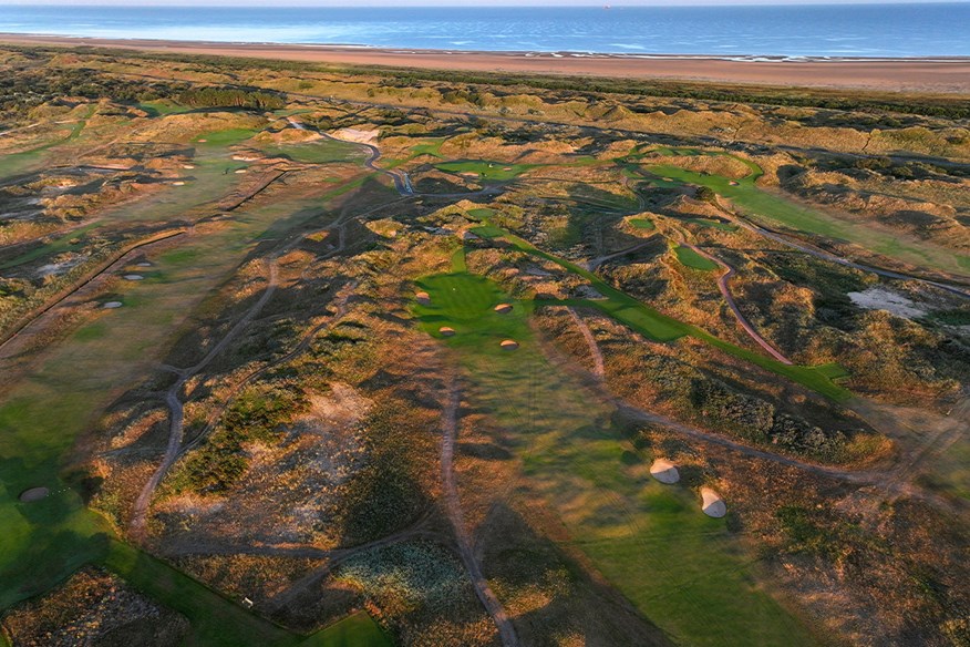 The 2nd hole at Royal Birkdale, home of the 2026 Open.