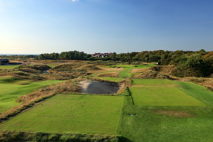 The 4th hole at Royal Birkdale, home of the 2026 Open.