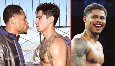 Ryan Garcia picks a winner in Devin Haney vs Shakur Stevenson: “My first instinct says he’ll beat him”
