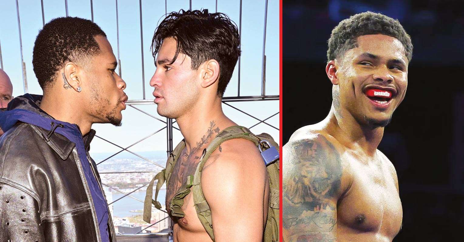 Ryan Garcia picks a winner in Devin Haney vs Shakur Stevenson: “My first instinct says he’ll beat him”
