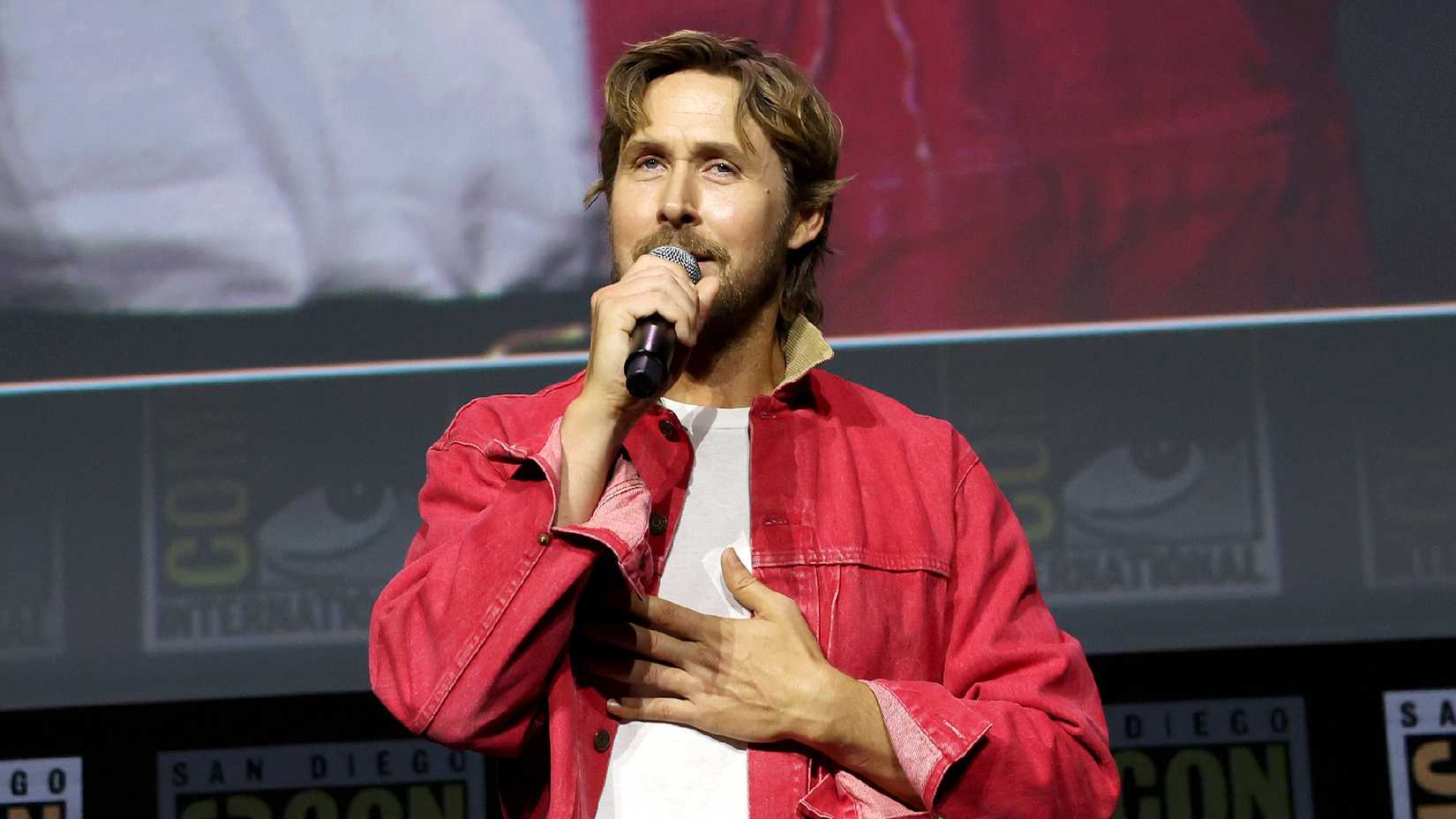 Ryan Gosling at Marvel Studios' 2026 SDCC Hall H panel