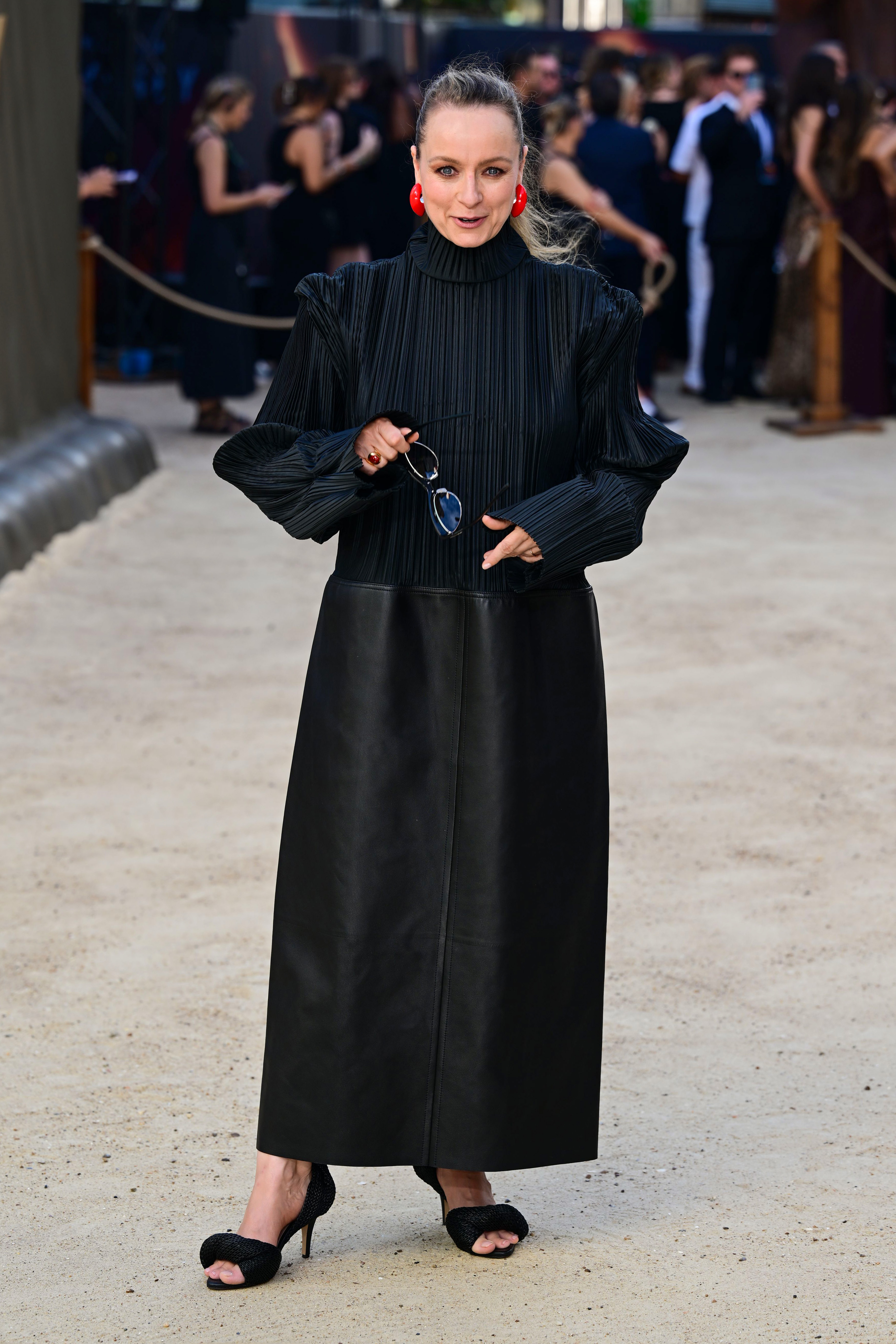 Samantha Morton attends the UK premiere of The Odyssey in London