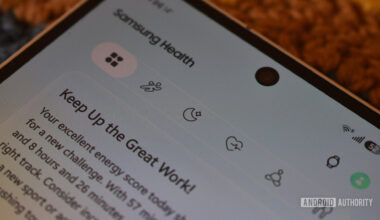 samsung health app redesign top shortcuts bar 1
