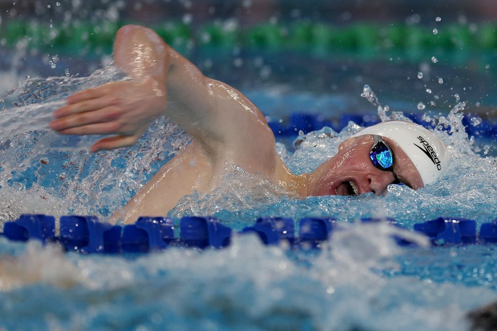 Sean McCann is regarded as one of Scotland's promising distance swimmers