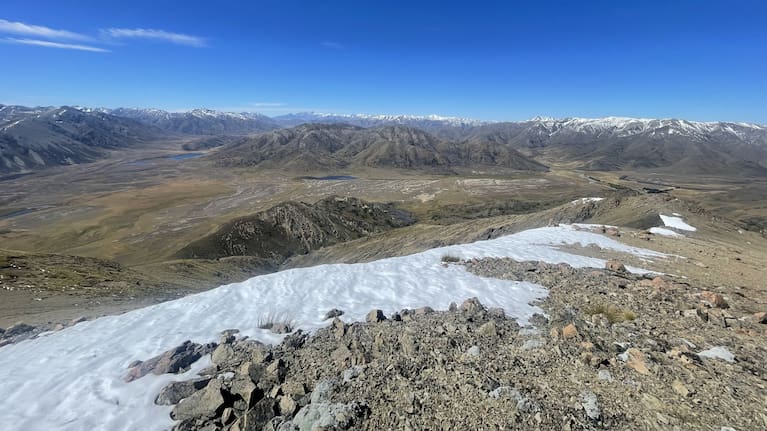 Sedgemere Lakes, taken from Mount Tarndale.