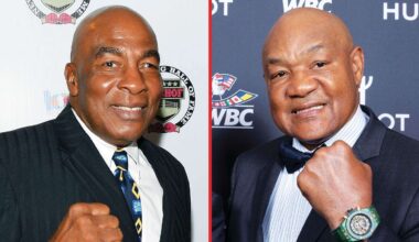George Foreman and Earnie Shavers both named the same man as the hardest hitting heavyweight