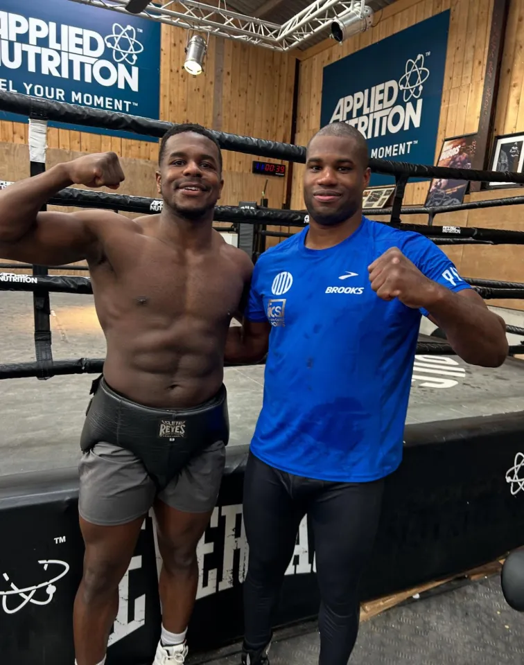 Simon Ibekwe and Daniel Dubois