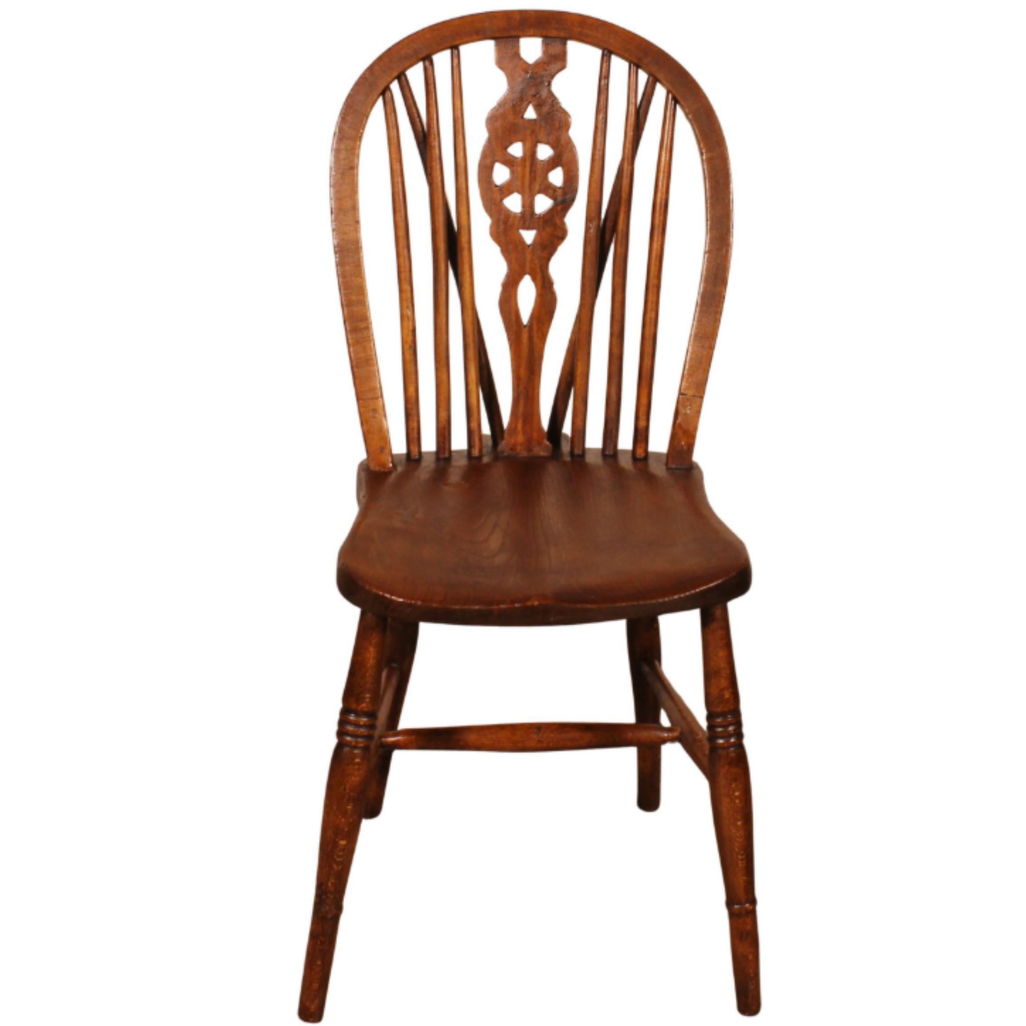 19th Century Windsor Wheelback Chairs