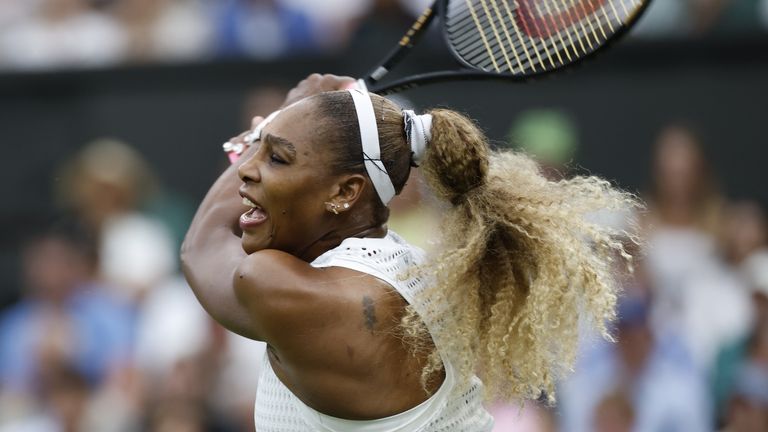 Serena Williams. Pic: AP
