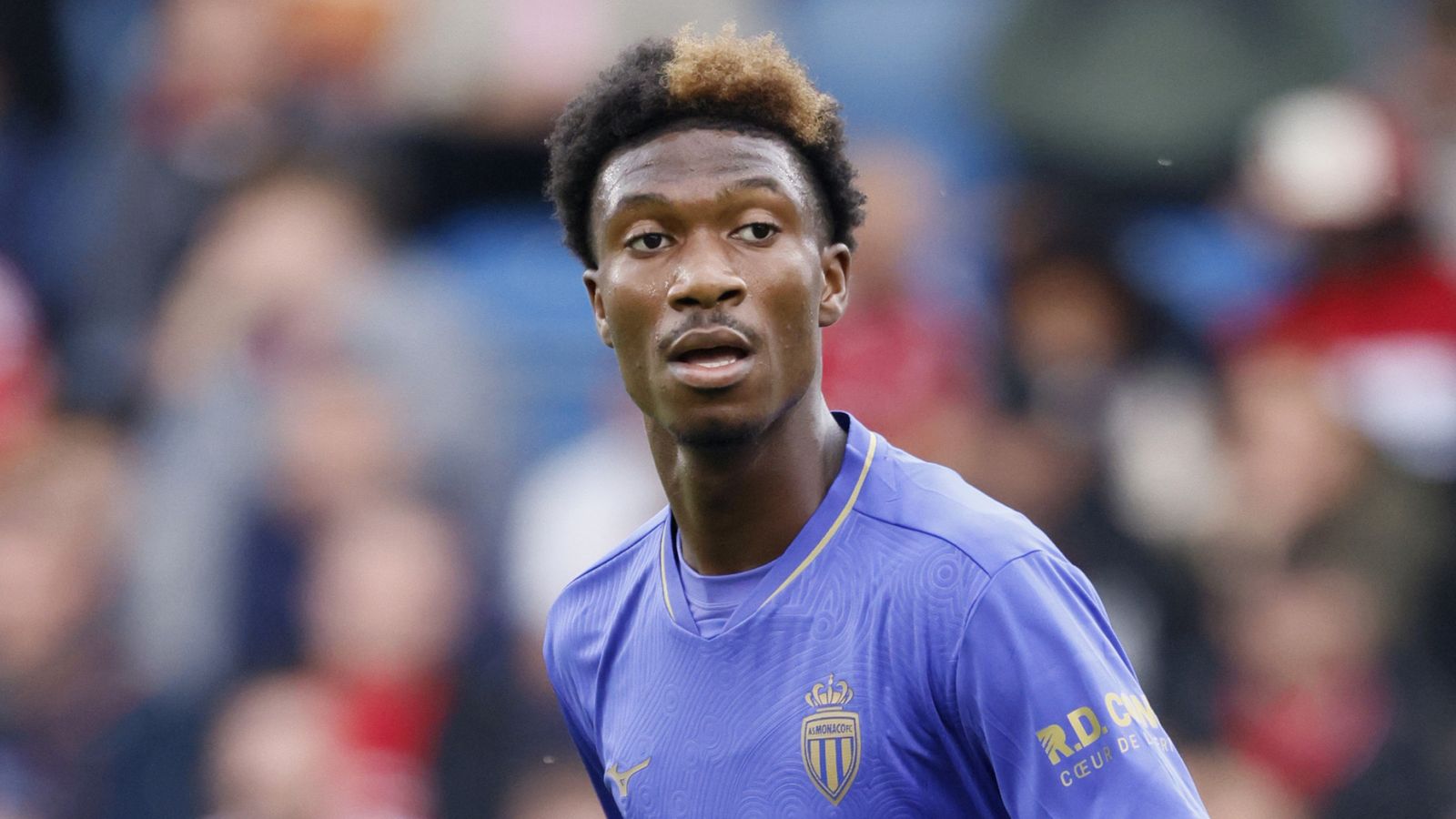 Monaco's Aladji Bamba