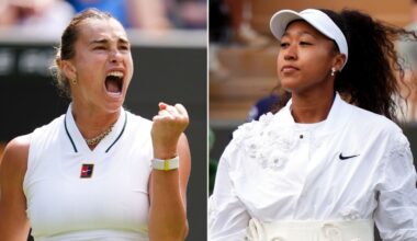 Aryna Sabalenka and Naomi Osaka: Wimbledon