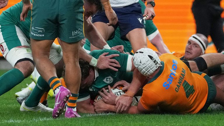 Ireland's Cian Prendergast