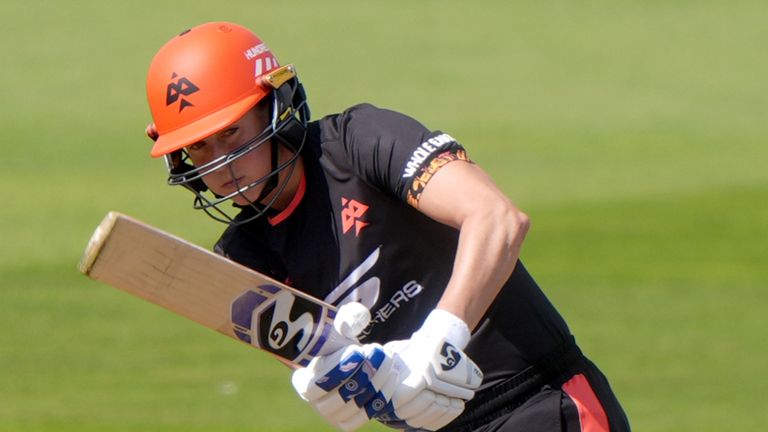 Ellyse Perry bats in The Hundred for Birmingham Phoenix (PA Images)