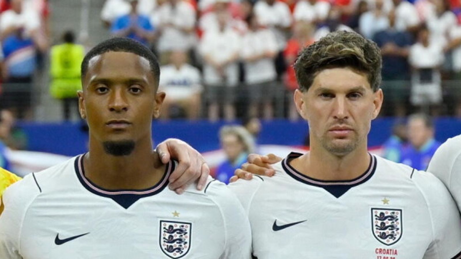 Ezri Konsa and John Stones