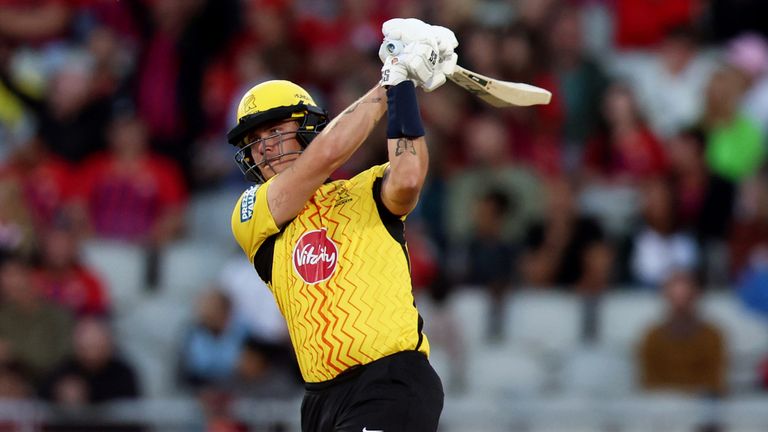 Finn Allen finished unbeaten on 72 runs with a superb performance (Getty Images)
