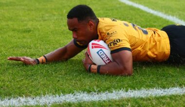 Jason Qareqare scored twice for Castleford Tigers