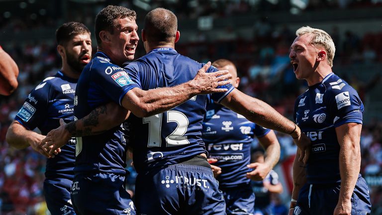Defeat knocked St Helens out of the Super League top-six [Picture by Alex Whitehead/SWpix.com]