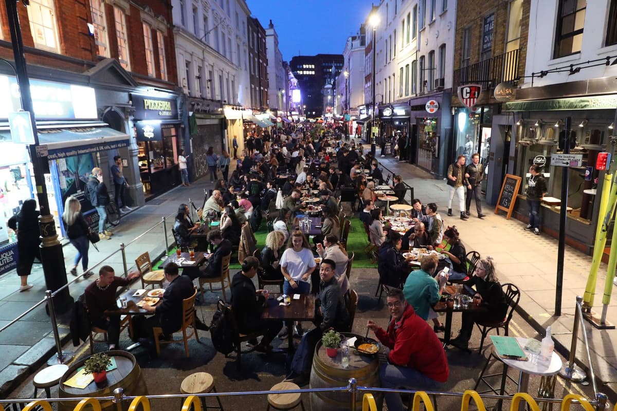 Sadiq Khan 'to force Soho al fresco dining' in face of opposition