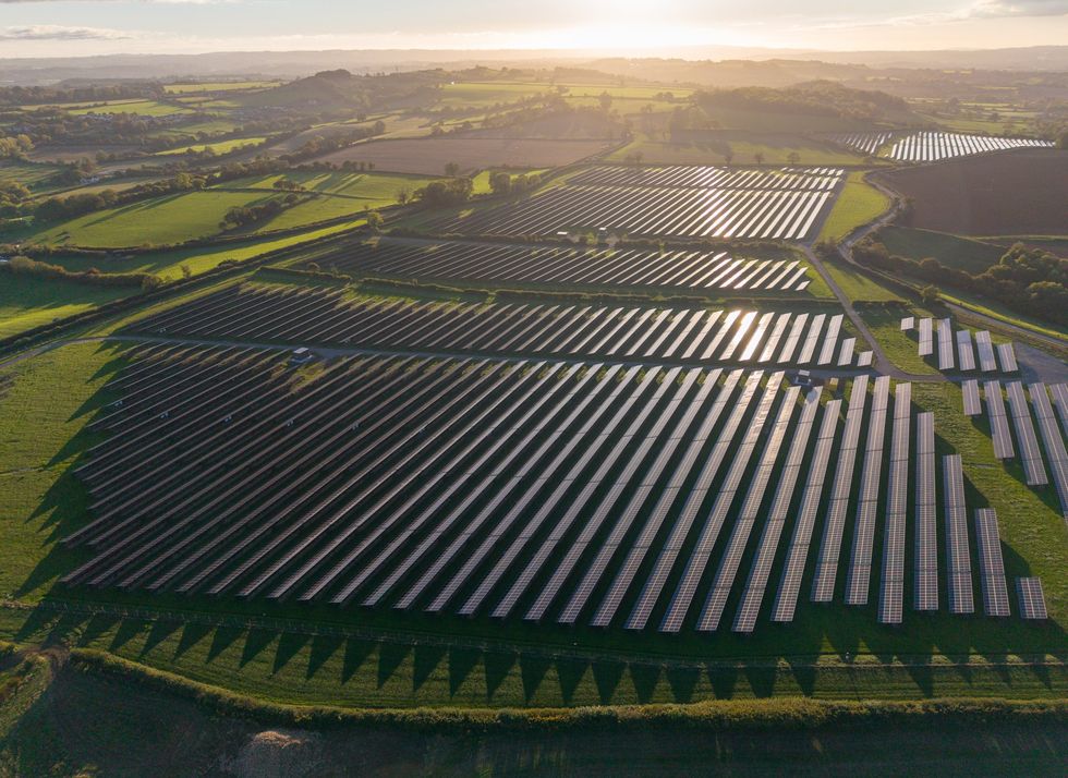 Solar farm in Bath