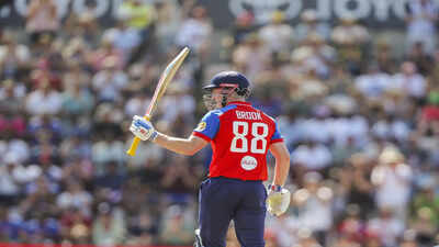 Harry Brook creates history in 5th T20I against India, becomes 1st England batter to...