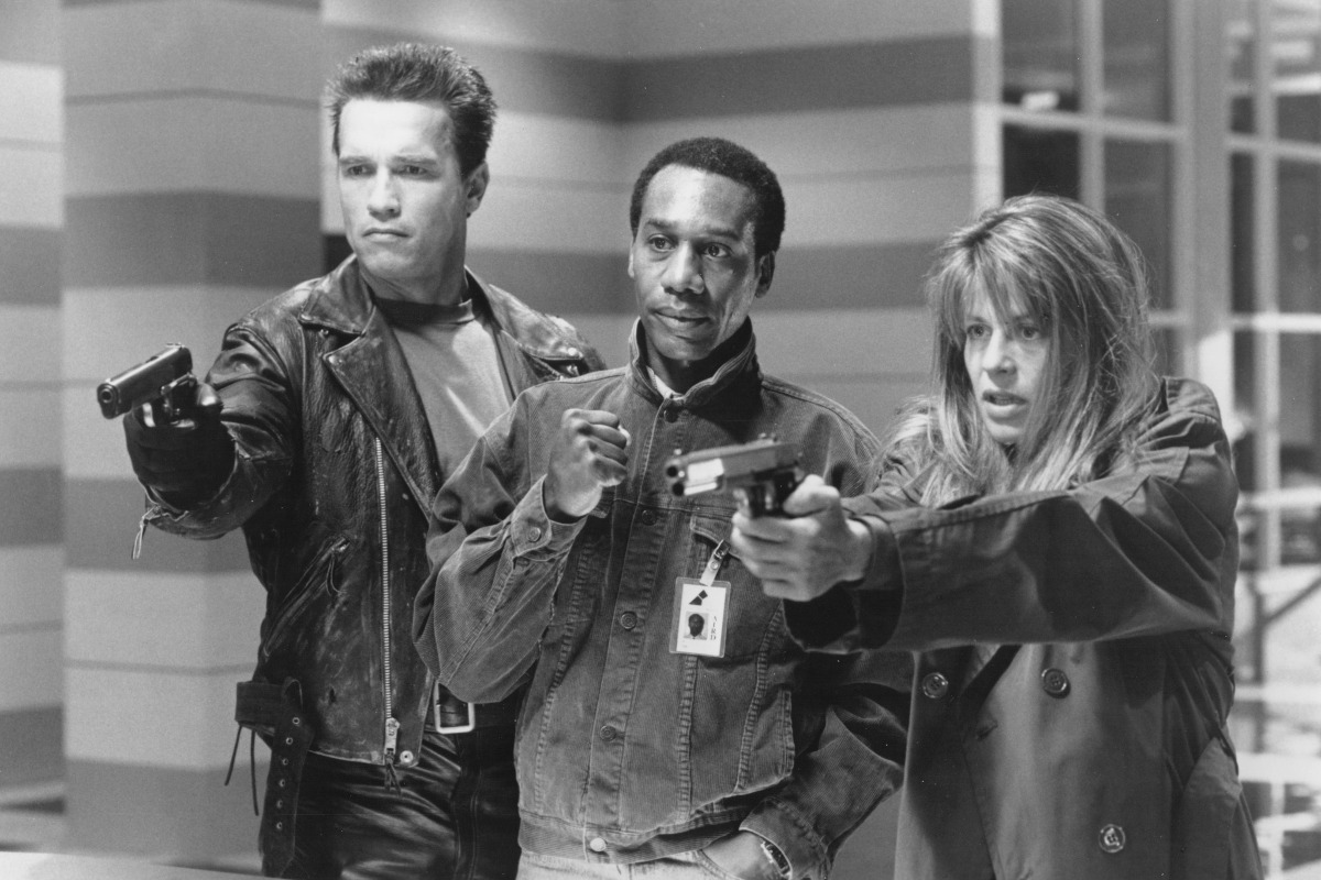 good guys win AI Terminator 2 return