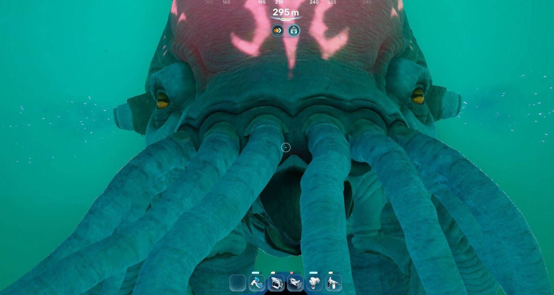 A very angry monster.