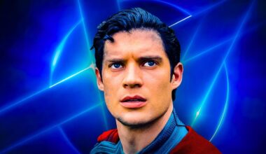 David Corenswet as Superman face close-up
