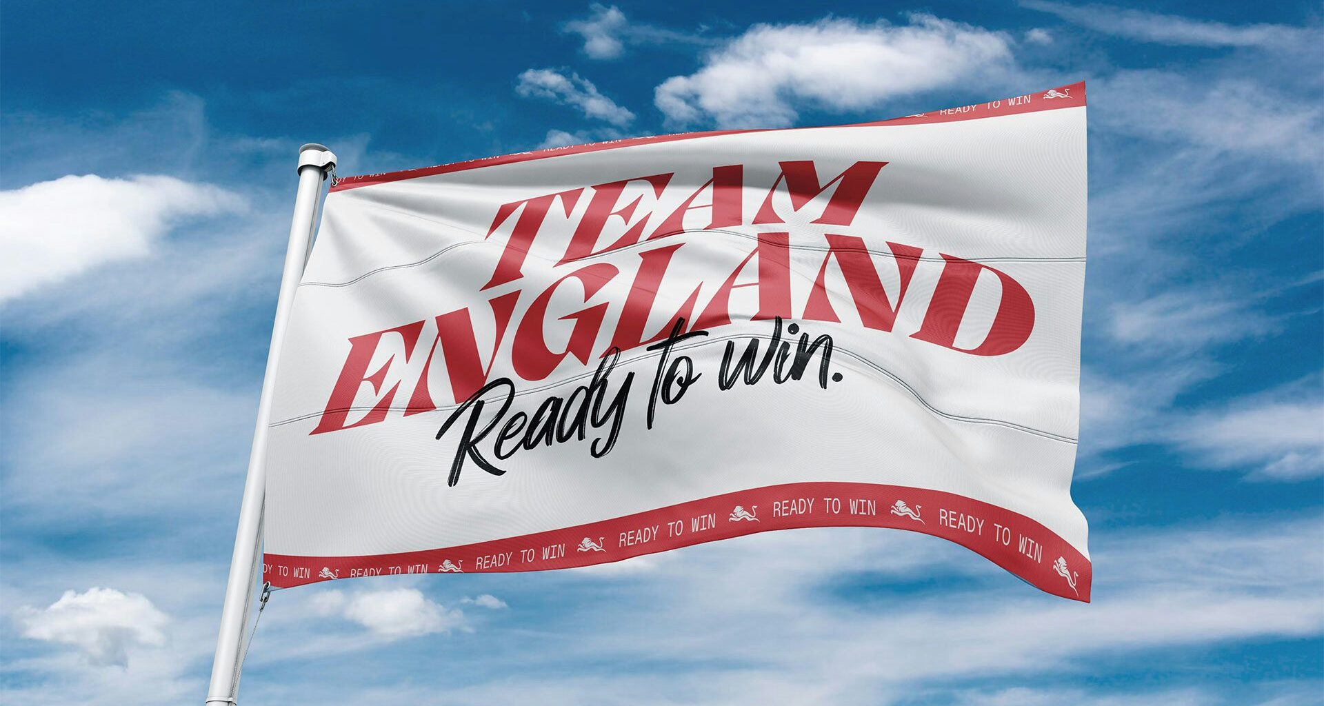 Team England flag, designed by Form