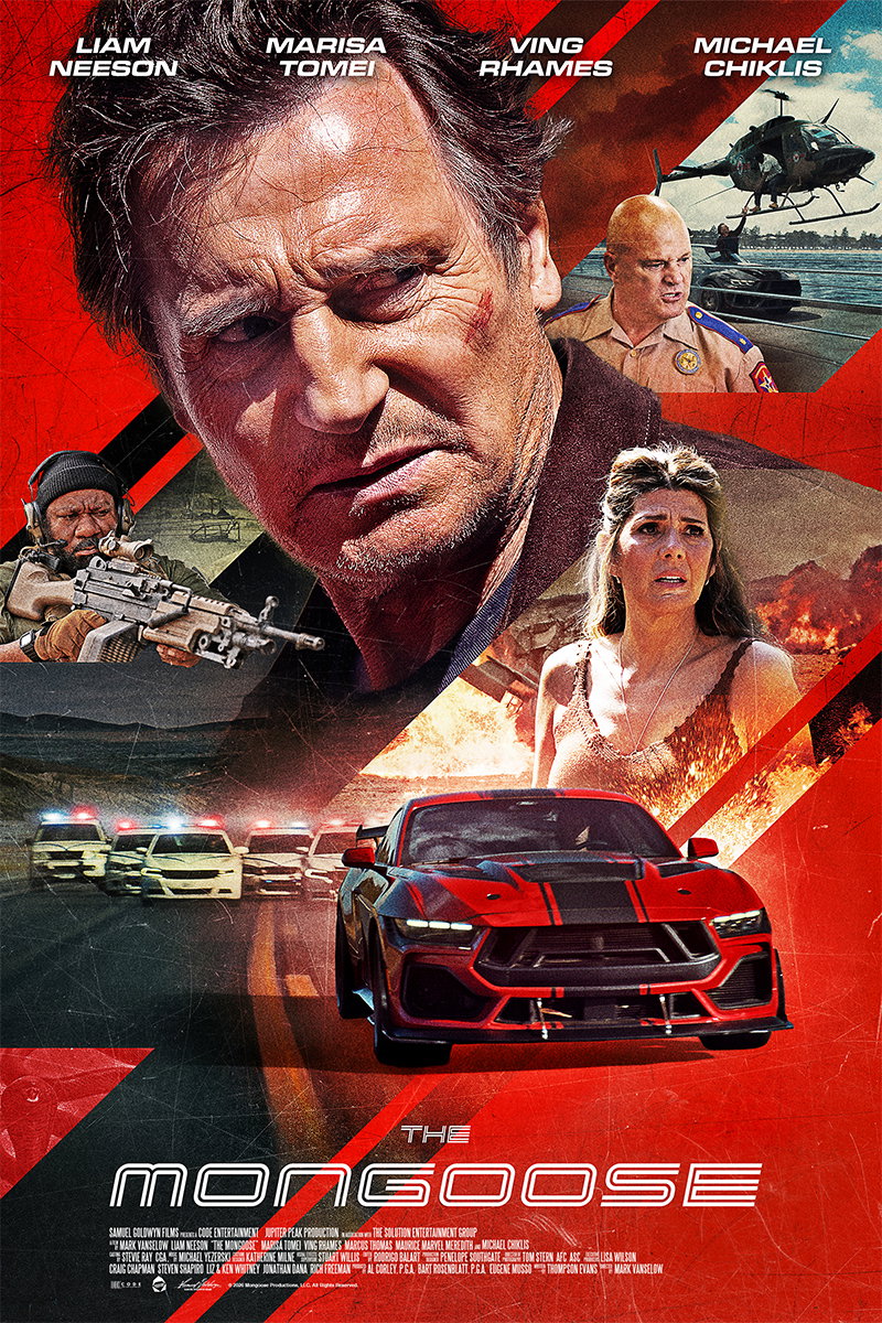The Mongoose Movie Poster - Mustang Shelby Cobra GT 65