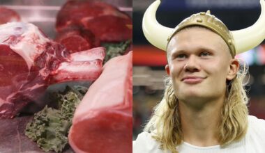 How hard is it to eat like Erling Haaland? CBS News' Leigh Kiniry gave his 6,000 calorie World Cup diet a try.