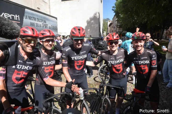 Tudor Pro Cycling Team at the 2026 Tour of the Alps