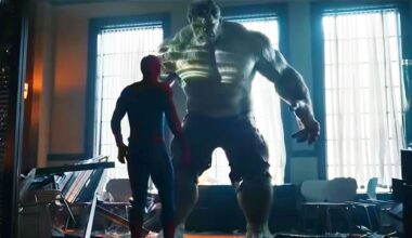 Tom Holland as Spider-Man and Mark Ruffalo as Hulk in the Spider-Man: Brand New Day trailer