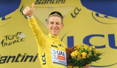 Quizzed on Lance Armstrong's Tour de France record comments and Prince of Monaco's Vuelta claims, Tadej Pogačar is deftly dealing with the curveballs