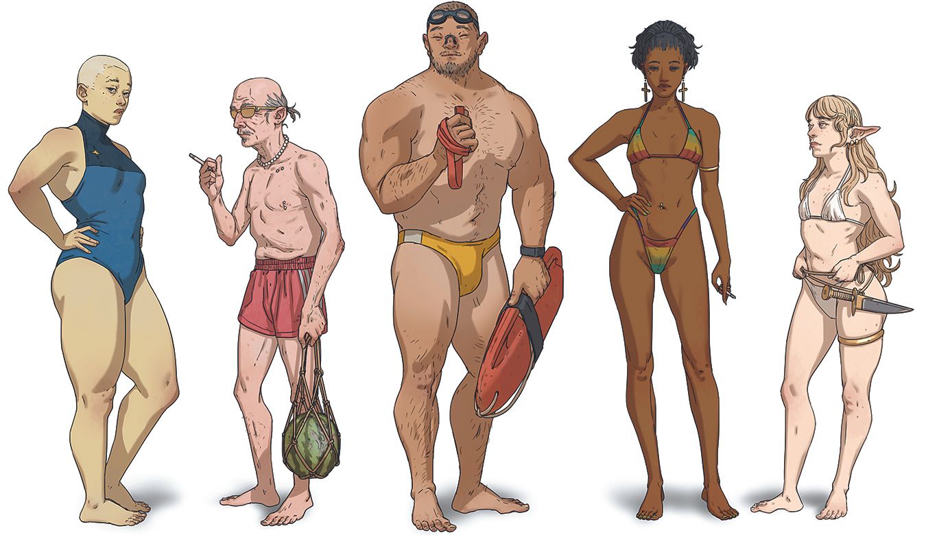 Digital character art