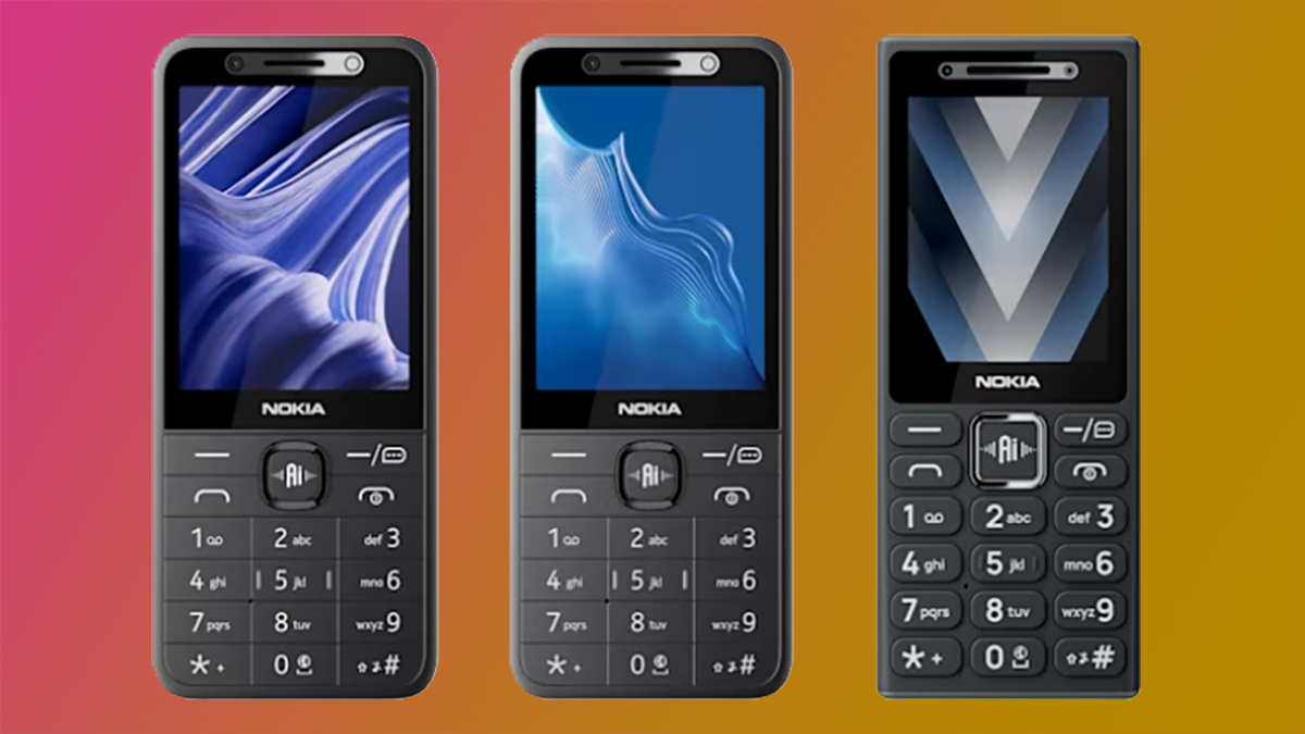 The Nokia 215 4G 2nd Edition, Nokia 235 4G 2nd Edition, and Nokia 200 4G