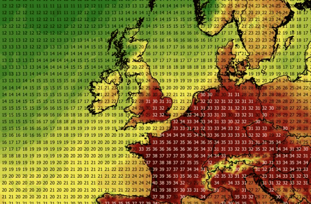 New London weather map shows sharp rise in temperatures within days as heatwave looms - London Evening Standard