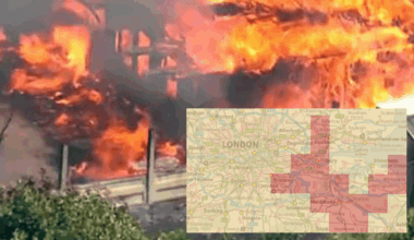 Mapped: The parts of London facing ‘exceptional’ wildfires threat this week as temperatures spike - London Evening Standard