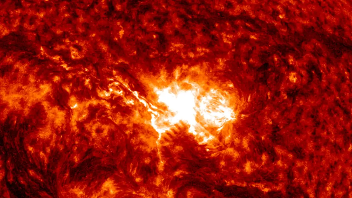 x1.1 solar flare june 30 2026 sdo aia 304