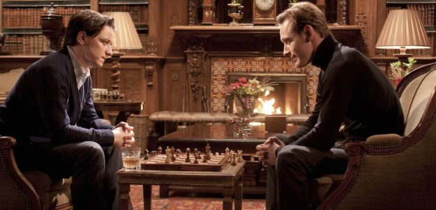 xmen first james macavoy michael fassbender chess still xmen first james macavoy michael fassbender chess still