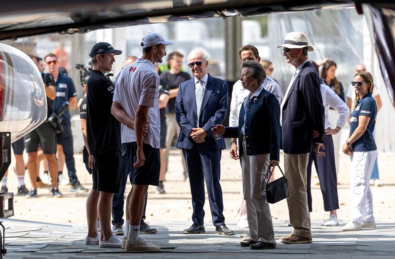 SailGP: Black Foils meet with Princess Royal ahead of chasing third successive win in UK