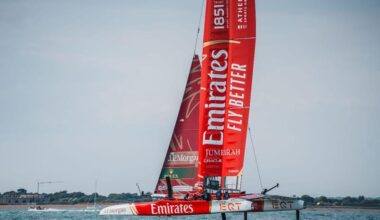 Emirates GBR makes spectacular comeback on opening day of home Sail Grand Prix in Portsmouth