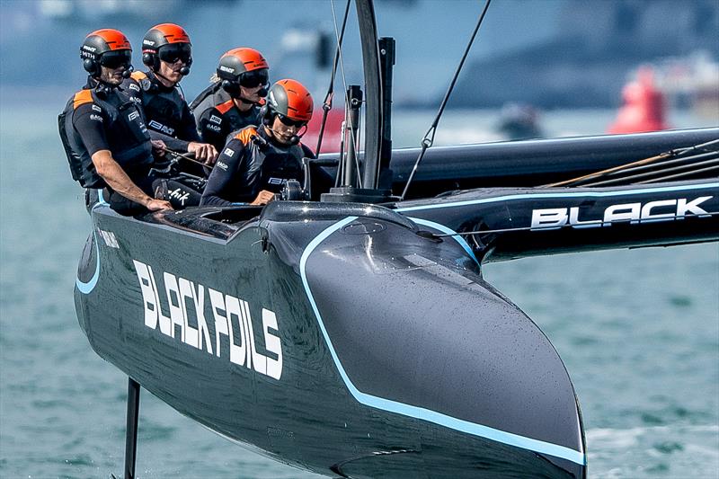 SailGP: Black Foils lead group after strong opening day in Portsmouth