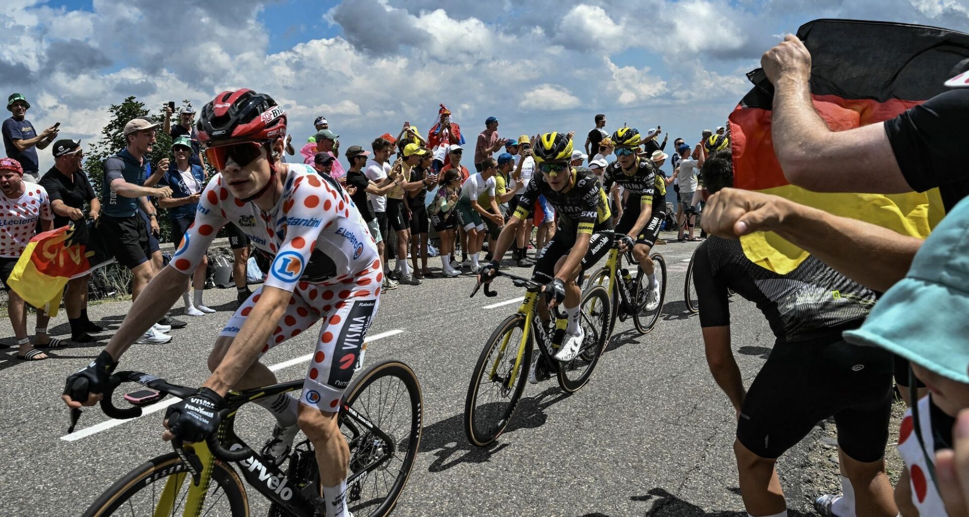 'It was certainly not a bad day' - Jonas Vingegaard remains upbeat despite latest time loss to Tadej Pogačar on Tour de France stage 14