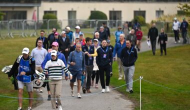 Maguire four shots adrift early on at K Club