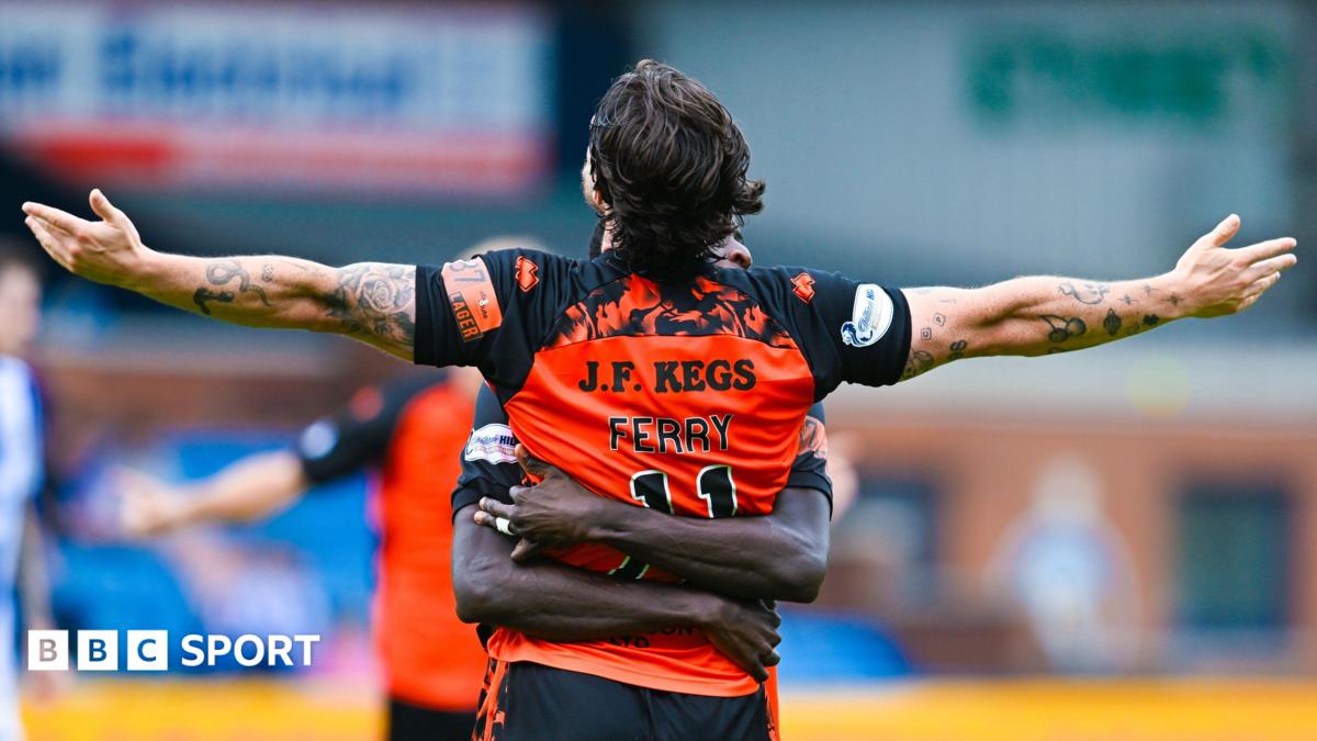 Will Ferry scores for Dundee United against Kilmarnock
