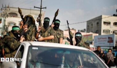 FILE PHOTO: Hamas militants celebrate what they say is a victory over Israel after an eight-day conflict during a rally in the northern Gaza Strip November 22, 2012