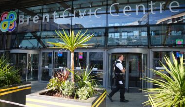 Manhunt after young man stabbed to death at London council HQ - London Evening Standard