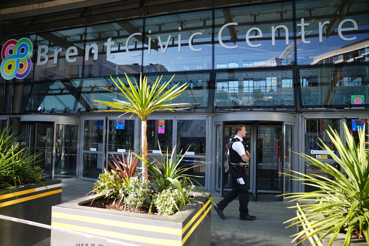 Manhunt after young man stabbed to death at London council HQ - London Evening Standard