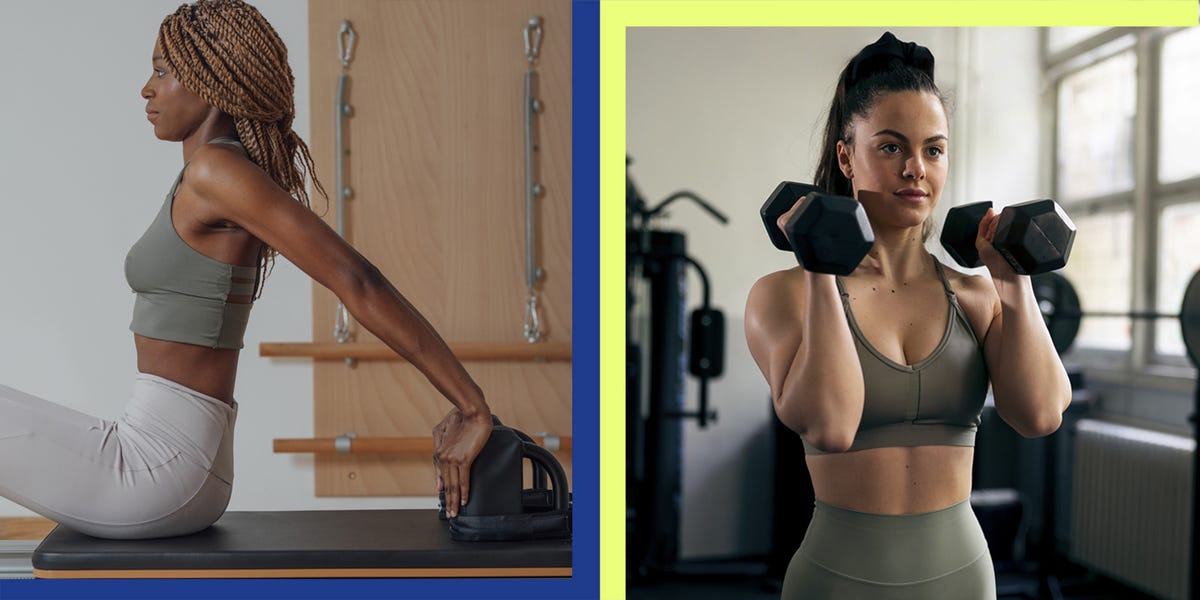 Is strength training or Pilates better for building muscle and strength?