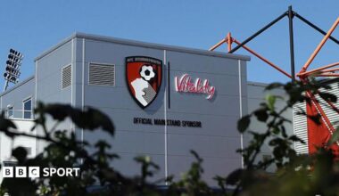 General view from outside the Vitality Stadium in March 2025